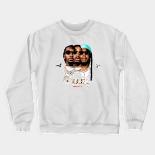 rip migos takeoff Crewneck Sweatshirt